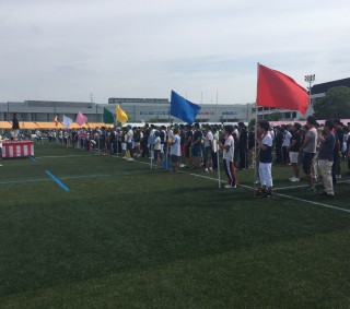 1200名　社内運動会