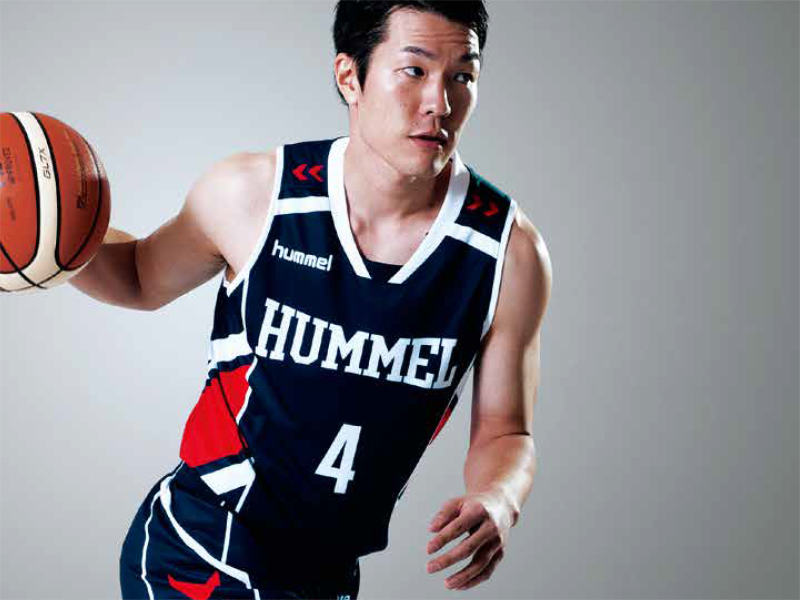 オリジナル バスケットユニフォーム オンリーヒュンメル