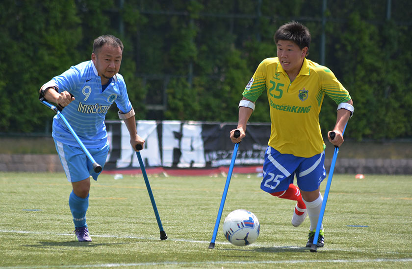 アンプティサッカー レオピン杯 が5 13 14開催 総合スポーツ用品のssk