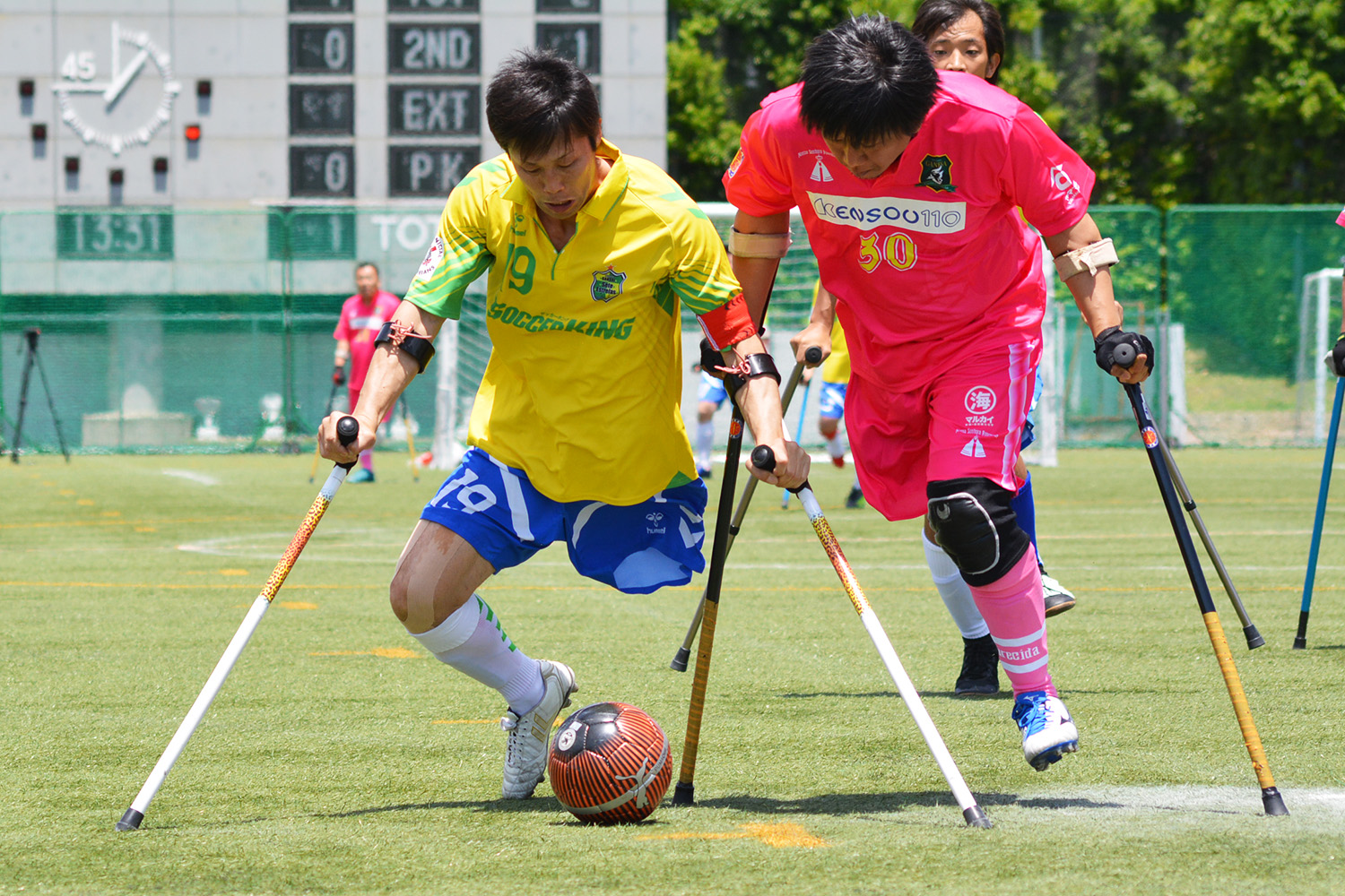 メキシコw杯後の11 17 18 アンプティサッカー日本選手権が開催 総合スポーツ用品のssk